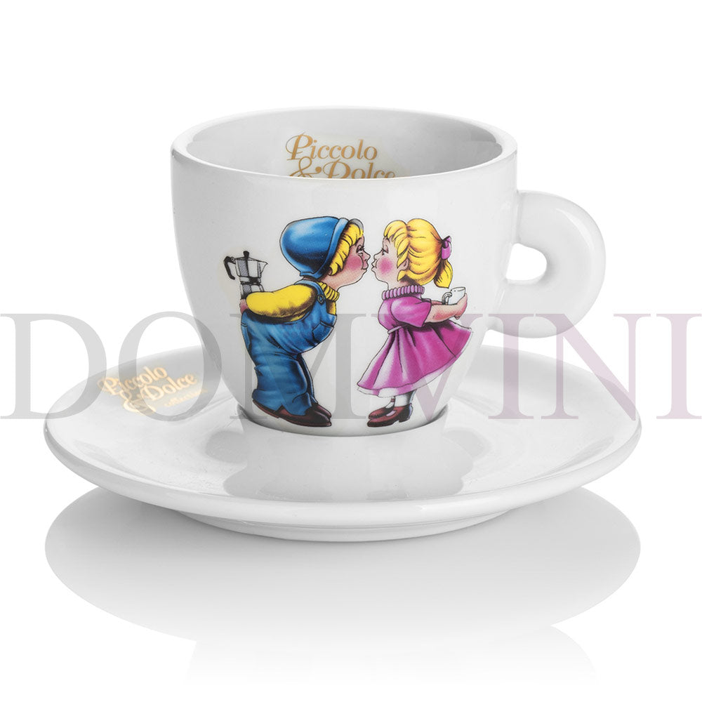 Lucaffe "Piccolo & Dolce" Premium Dickwandige Keramik Cappuccinotasse