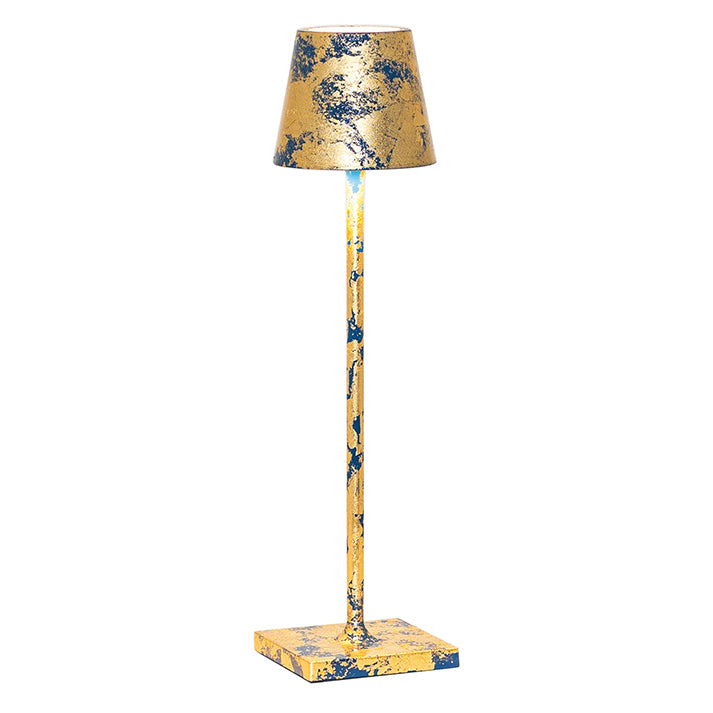 Poldina Micro 3K Akku-Tischlampe IP54 Dimmbar - Zafferano