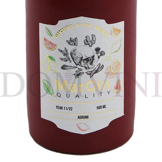 MarGin Quality "Agrumi" Premium Gin 45% vol. 500ml - Made in Italy | 3er Pack