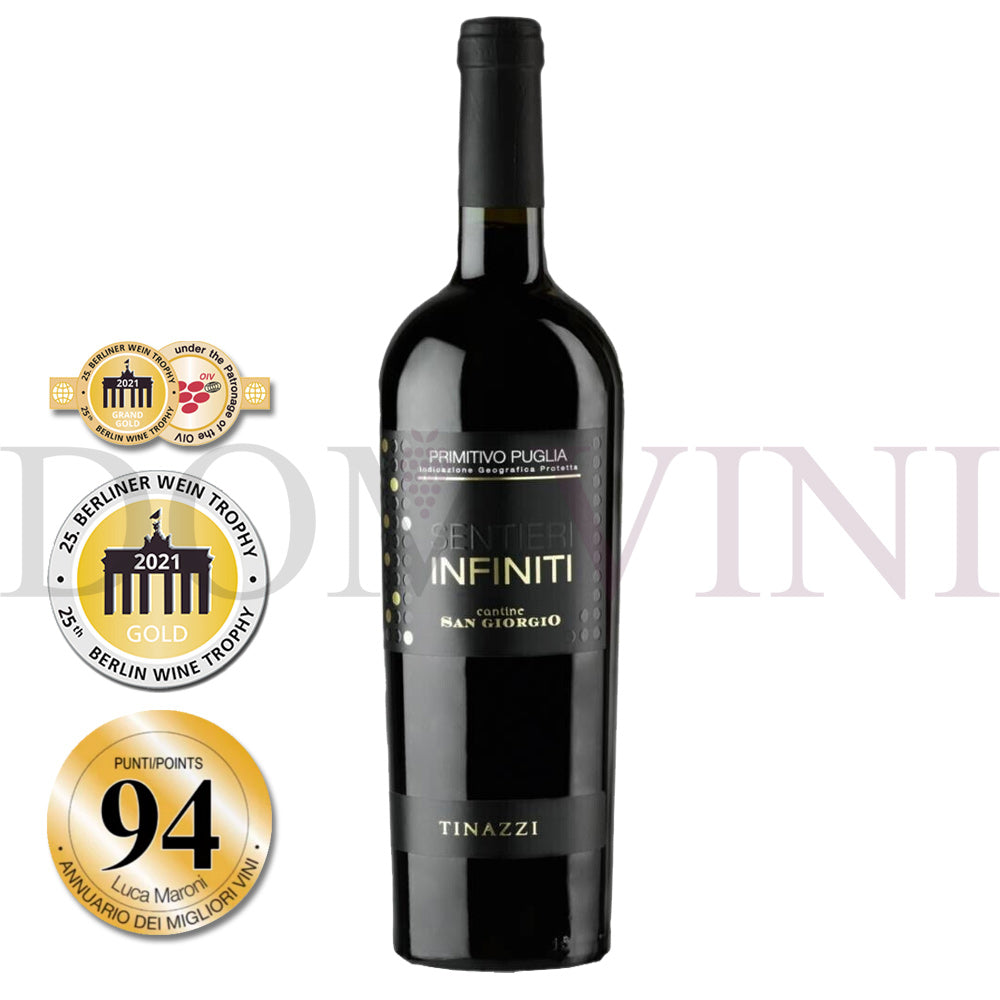 Cantine San Giorgio "Sentieri Infiniti" Primitivo Puglia IGP 2021, Tinazzi