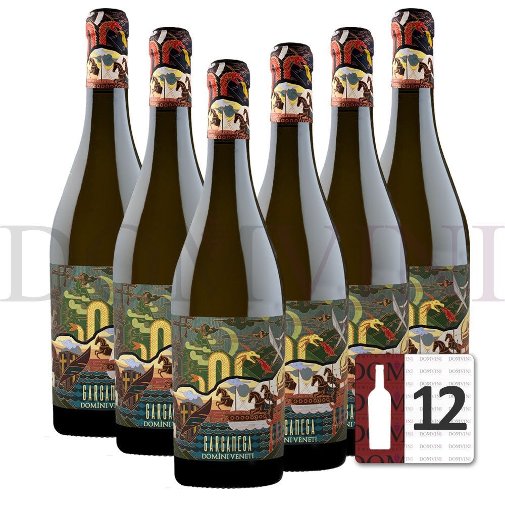 Garganega Veneto IGT 2022 (Marco Polo Edition), DOMINI VENETI - 12er Weinpaket