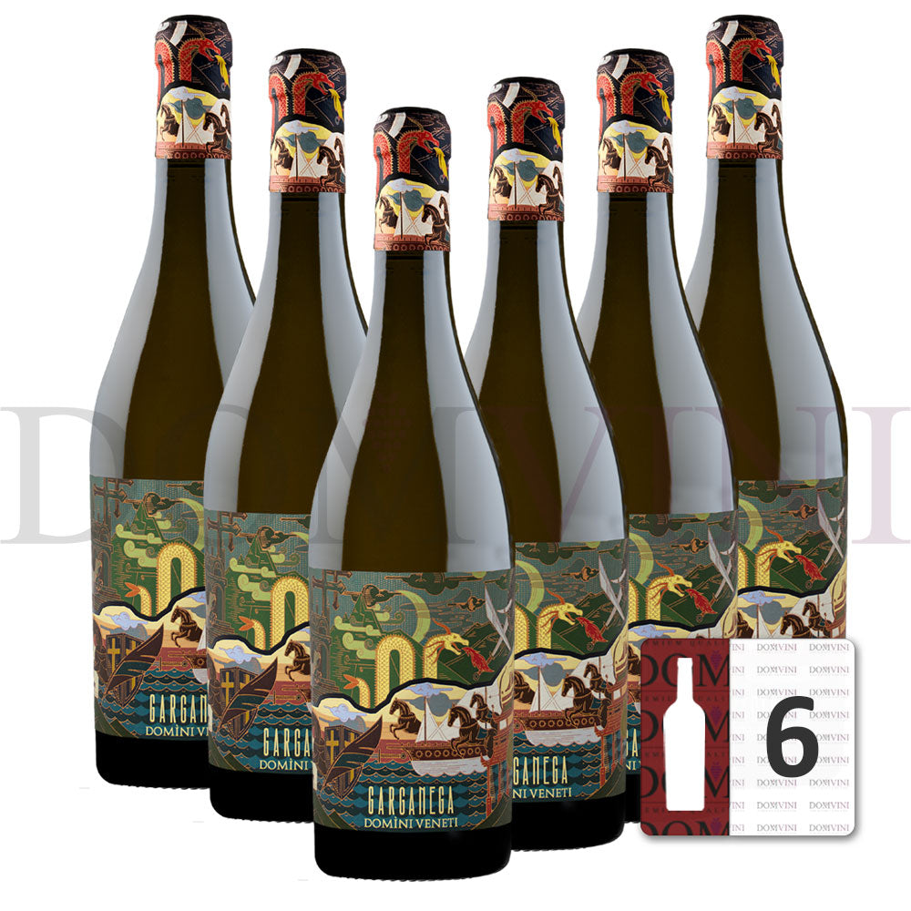 Garganega Veneto IGT 2022 (Marco Polo Edition), DOMINI VENETI - 6er Weinpaket