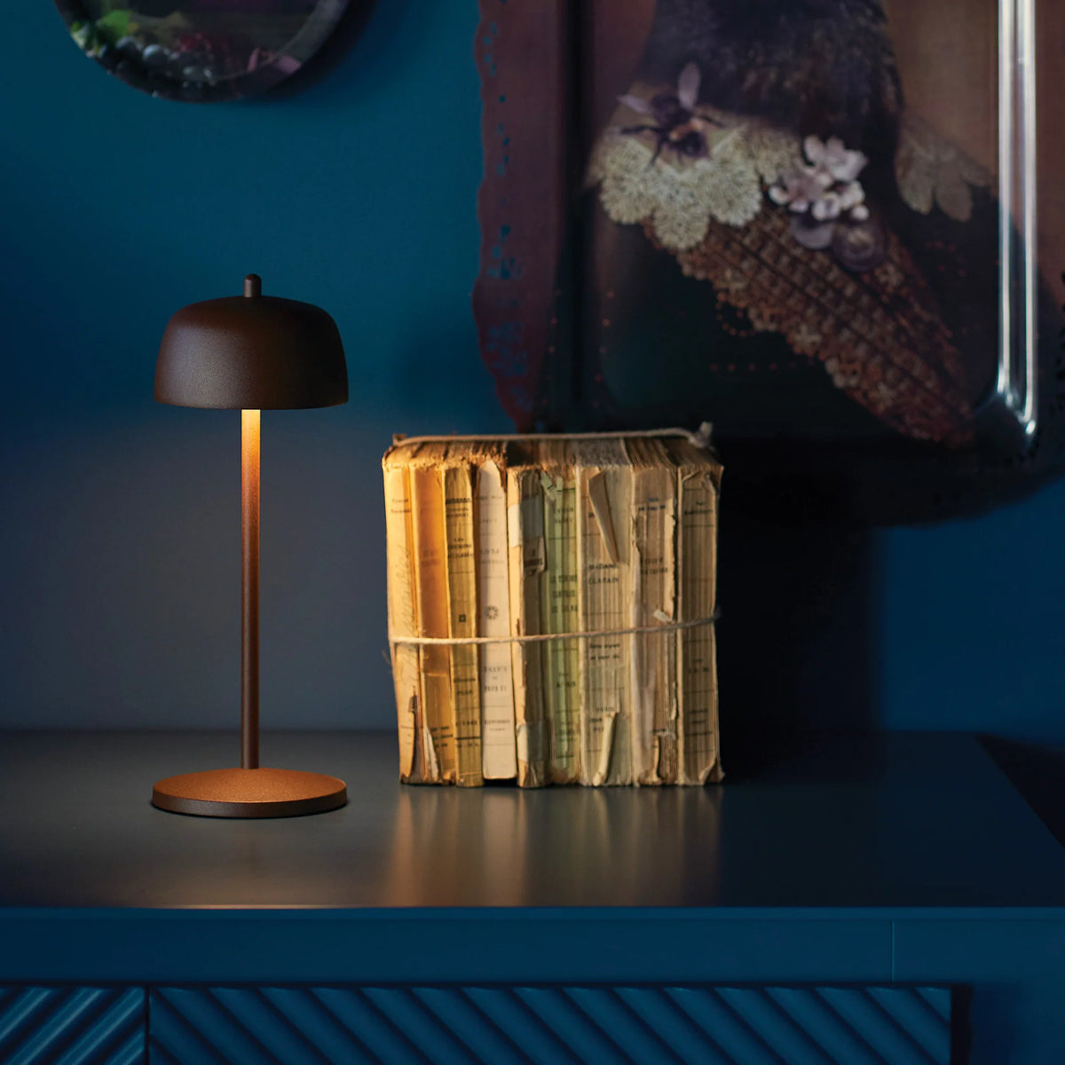 Circe 3K Akku-Tischlampe IP65 Dimmbar - Zafferano