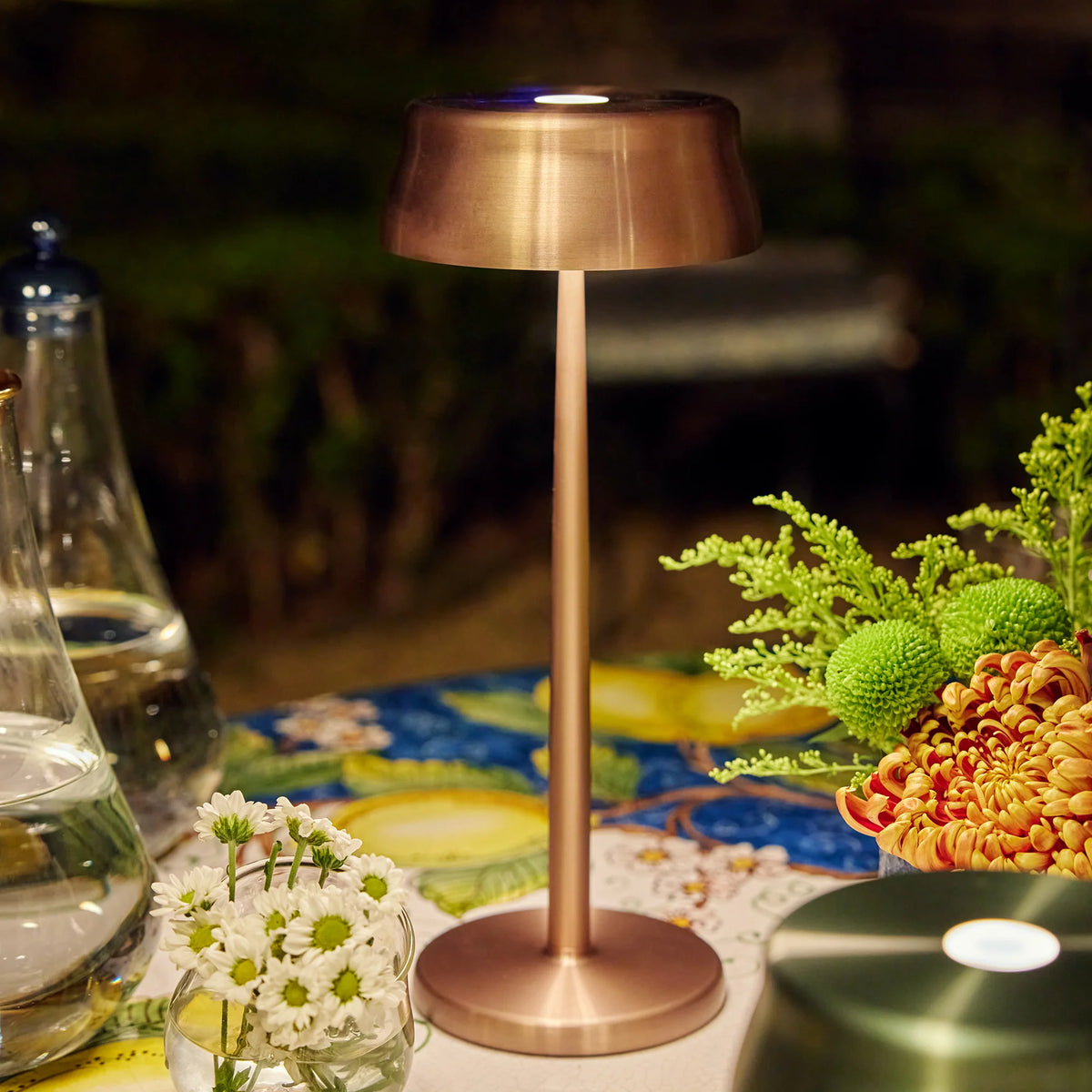 Sister Light Wi-Fi 3K Akku-Tischlampe IP65 Dimmbar Lighting App (Design Federico de Majo) - Zafferano