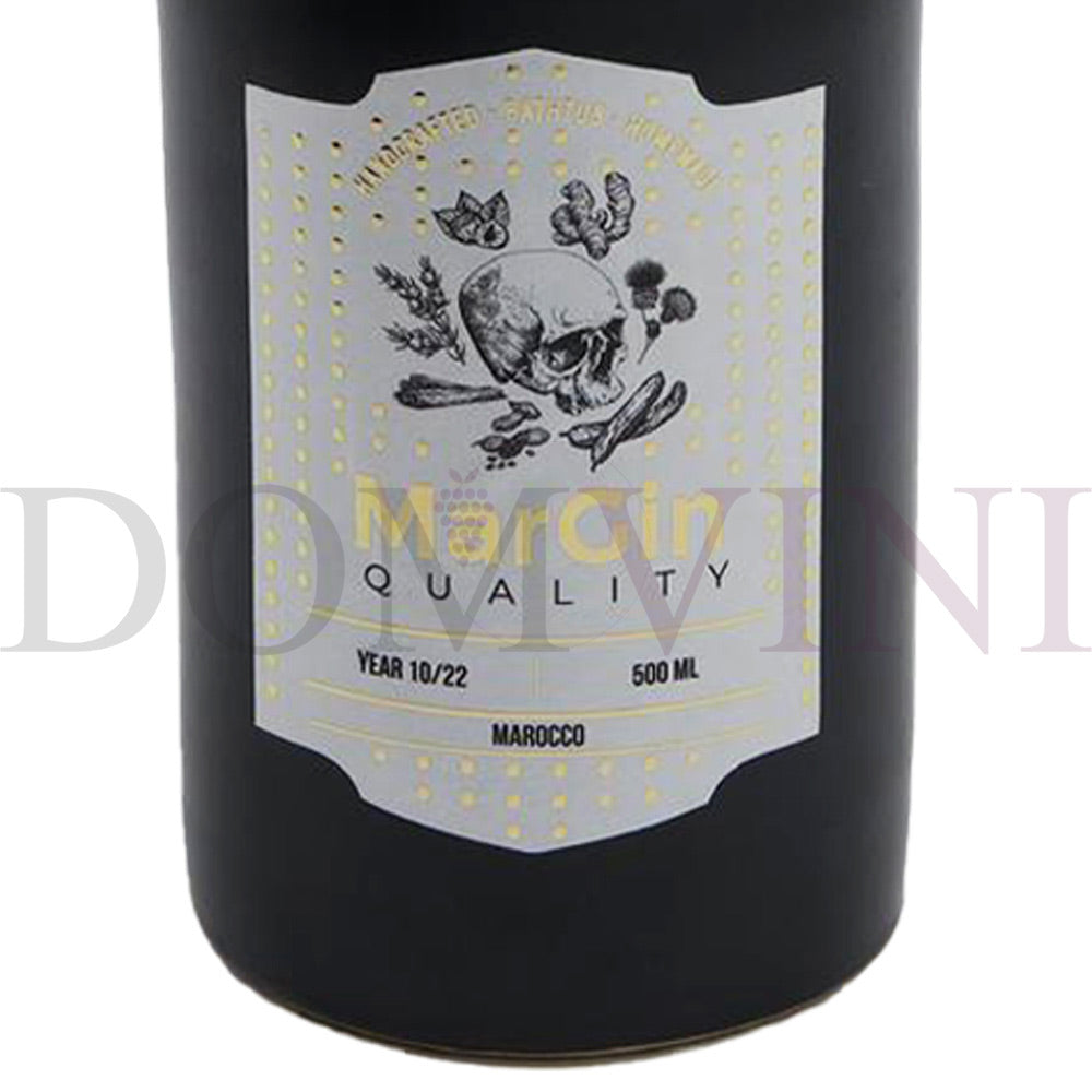 MarGin Quality "Marocco" Premium Gin 45% vol. 500ml - Made in Italy | 3er Paket