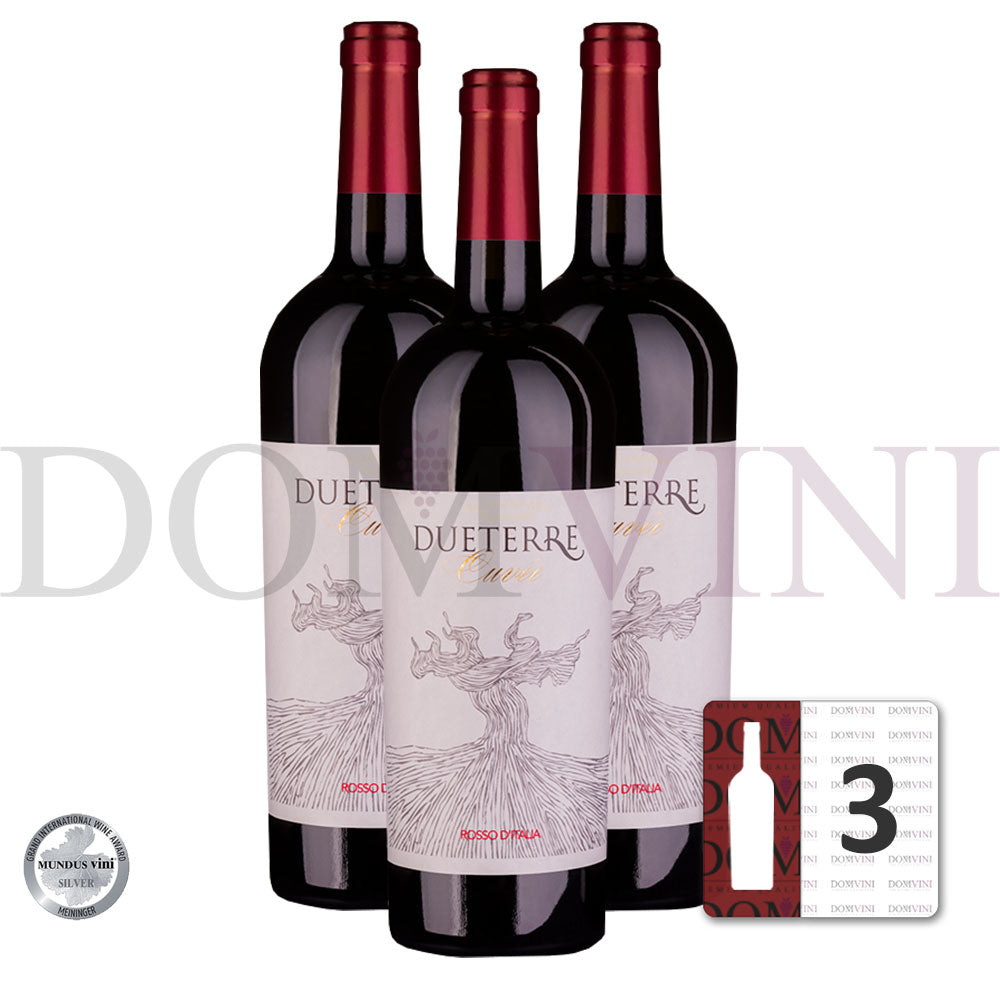 Masseria Tagaro "Dueterre" Rosso d´Italia Cuveé 2021 - 3er Weinpaket