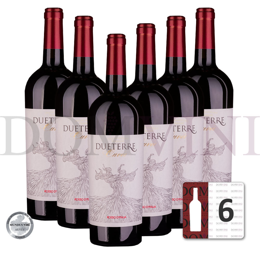 Masseria Tagaro "Dueterre" Rosso d´Italia Cuveé 2021 - 6er Weinpaket