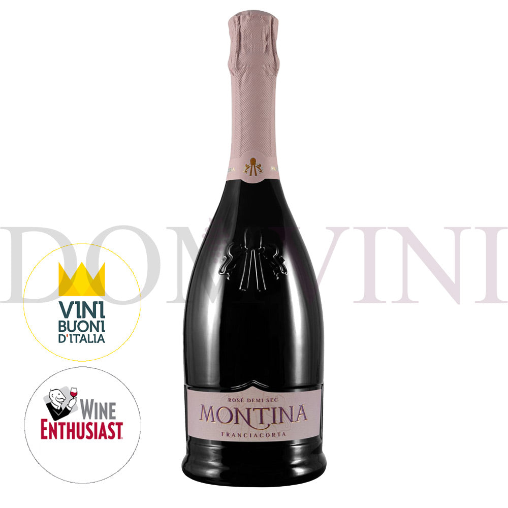 Montina Franciacorta Rosè Demi Sec DOCG "Neue Kollektion"
