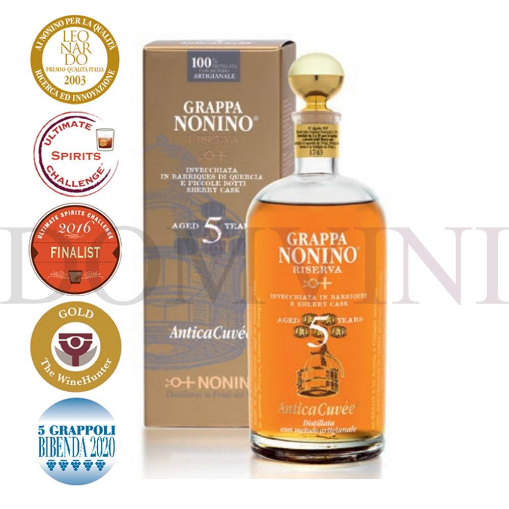 Nonino Grappa Riserva AnticaCuvée 5 Years