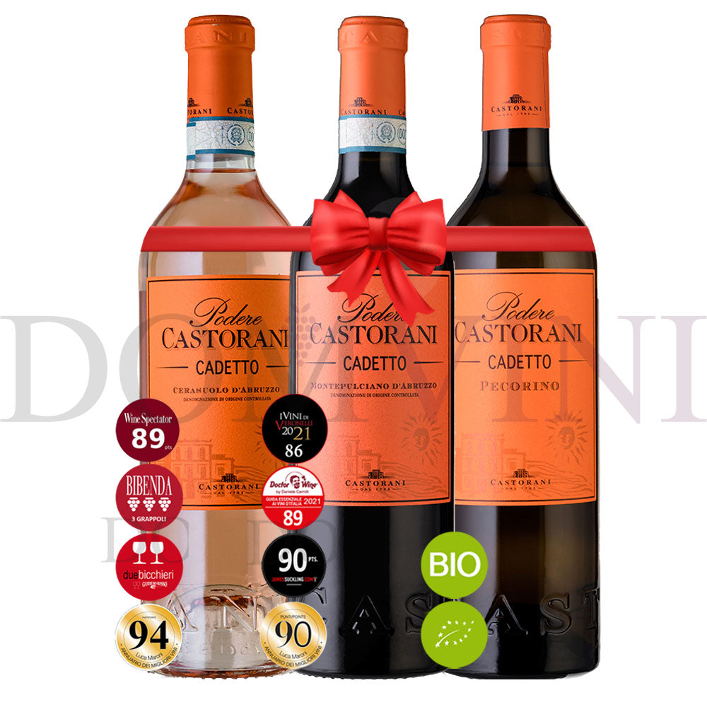Probier 3er-Set Kennenlernpaket "CASTORANI" (Produktlinie: Cadetto)