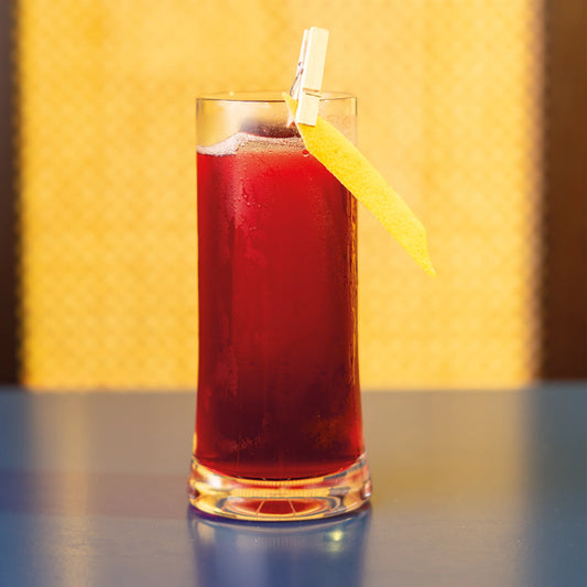 Sam "Collins Hghball" 37,5cl (Design Samuele Ambrosi) zafferano (4er-Set)