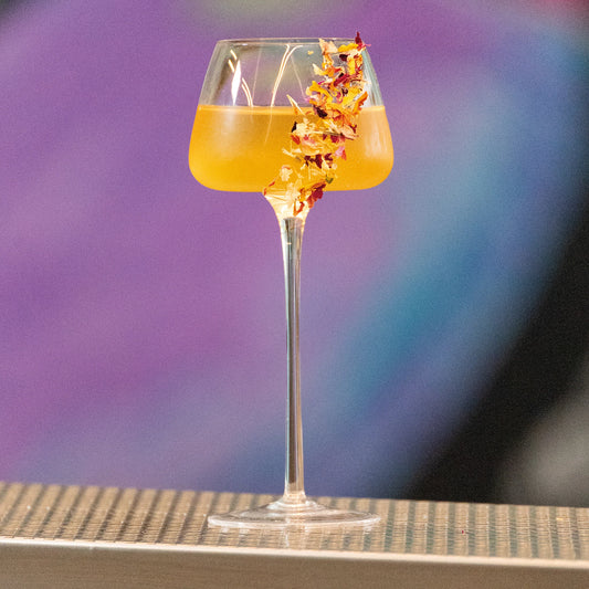 Sam "Nick & Nora" 15cl (Design Samuele Ambrosi) zafferano (4er-Set)