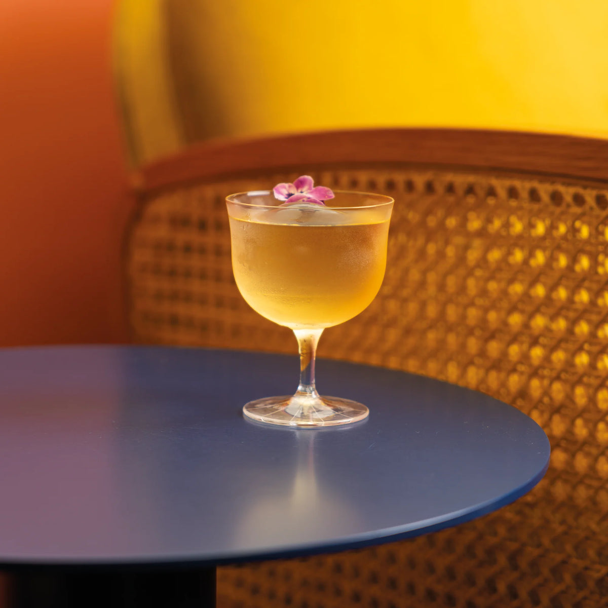Sam "Fizz Glass" 23,5cl (Design Samuele Ambrosi) zafferano (4er-Set)