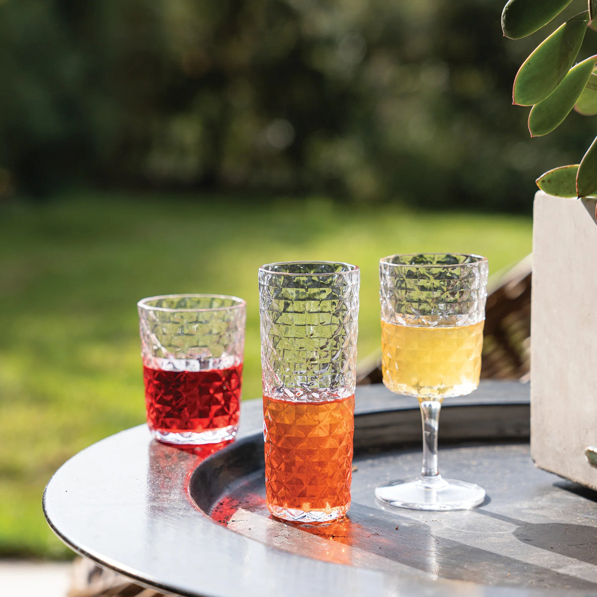 Veneziano Mixology "Shot" handgefertigt 8.5cl (Design Federico de Majo) zafferano (4er-Set)
