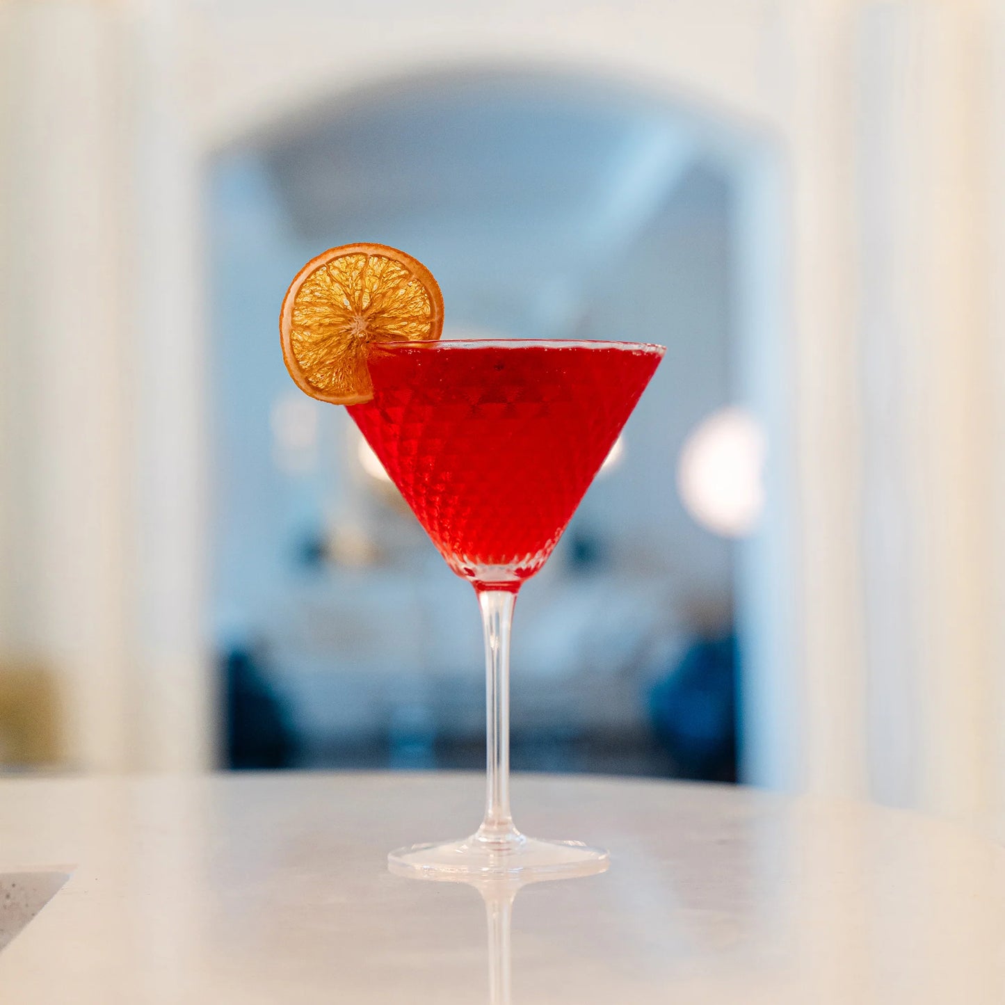 Veneziano Mixology "Martini" handgefertigt 23cl (Design Federico de Majo) zafferano 4er-Set