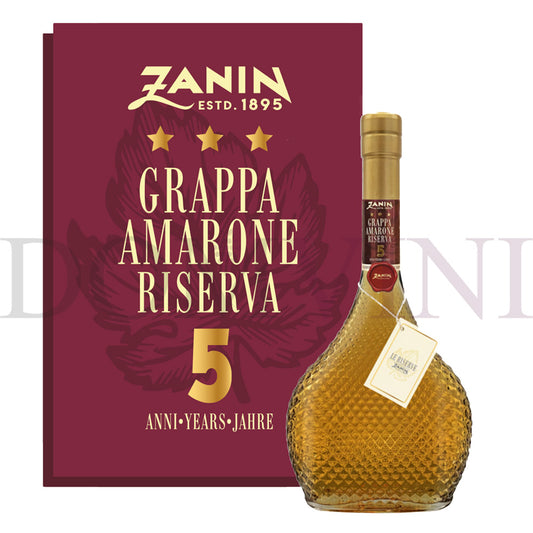 Zanin Grappa Amarone Riserva 5 Anni 40,0% vol.