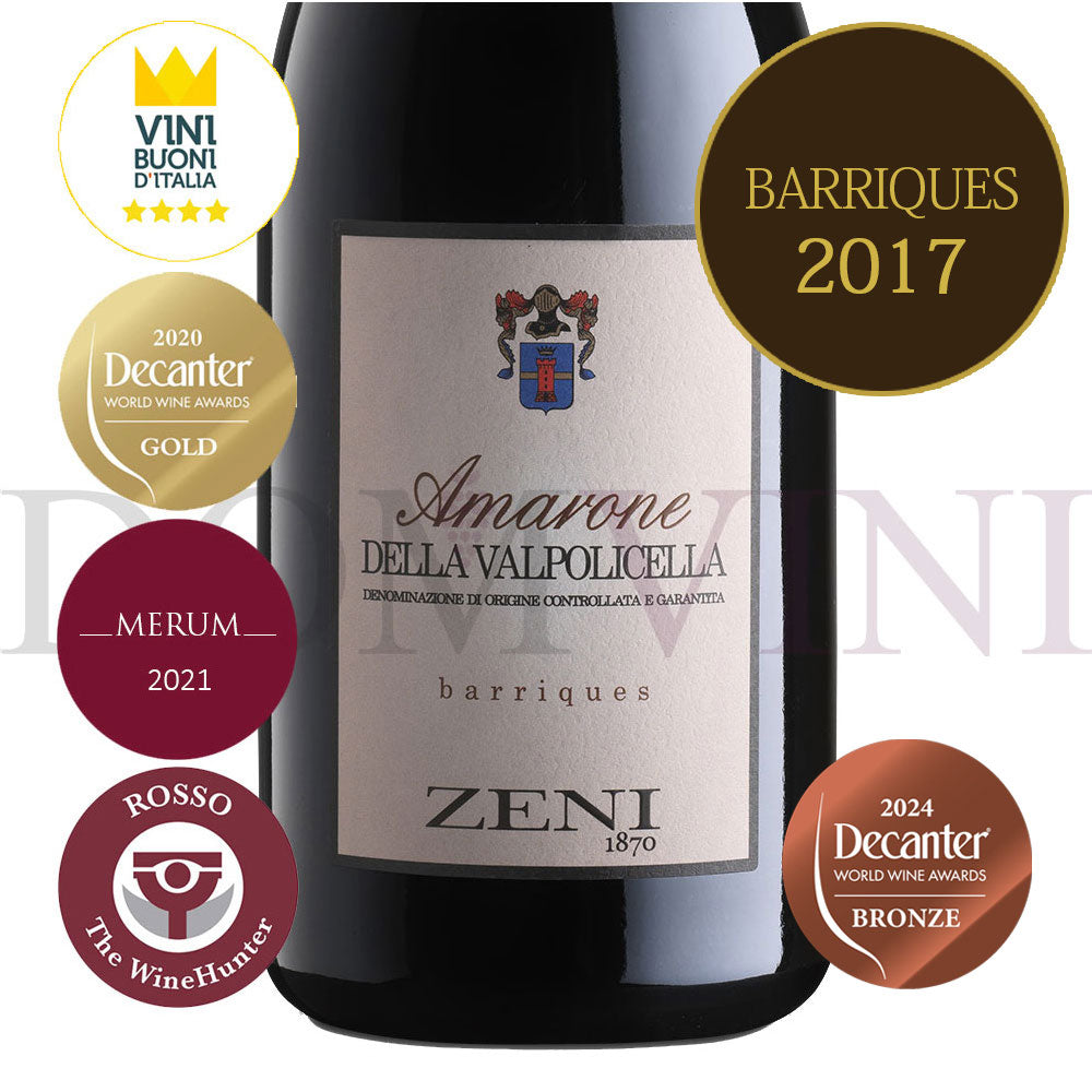 ZENI "Amarone della Valpolicella" Barriques DOCG 2017 - 24er Weinpaket