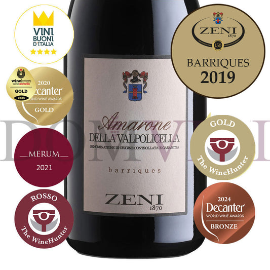 ZENI "Amarone della Valpolicella" Barriques DOCG 2019 - 3er Weinpaket