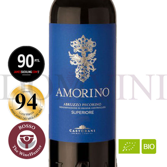 CASTORANI "Amorino" Abruzzo Pecorino DOC Superiore Bio 2022 - 6er Weinpaket