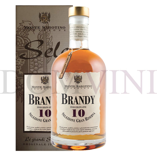 Brandy Gran Riserva 10 Jahre inkl. Geschenkbox - "Monte Sabotino" Distilleria Zanin 40% vol. 0,7 Liter