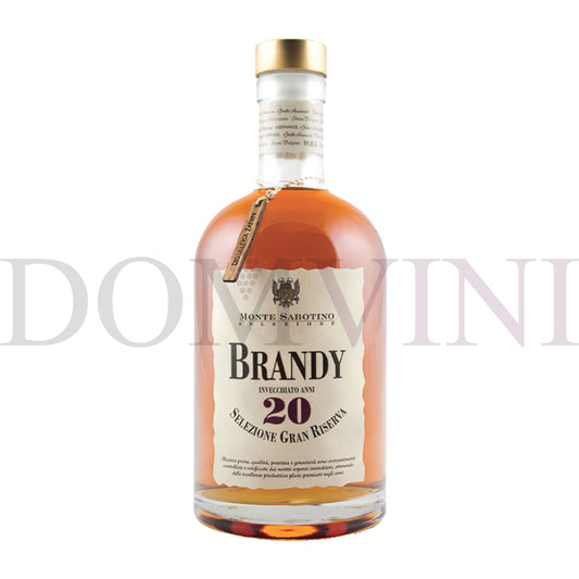 Brandy Gran Riserva 20 Jahre inkl. Geschenkbox - "Monte Sabotino" Distilleria Zanin 40% vol. 0,7 Liter