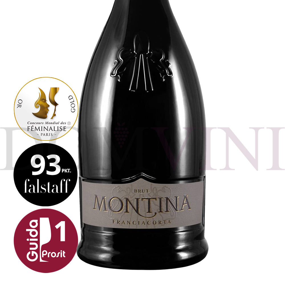La Montina Franciacorta Brut DOCG 3er Schaumwein-Paket