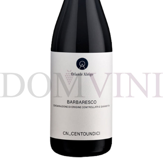 ORLANDO ABRIGO Barbaresco CN_CENTOUNDICI 2018 DOCG