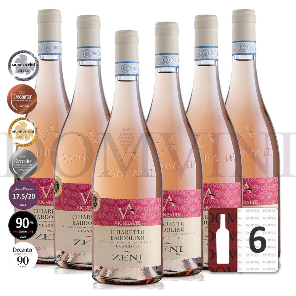 ZENI "Chiaretto" Bardolino Classico DOC Vigne Alte 2022 - 6er Weinpaket