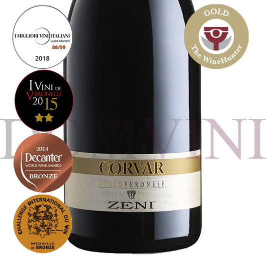 ZENI "Corvar" Rosso Veronese IGT 2020 - 12er Weinpaket