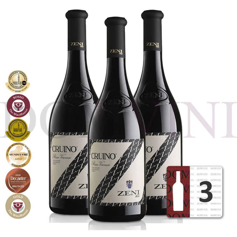 ZENI "Cruino" Rosso Veronese IGT 2021 - 3er Weinpaket
