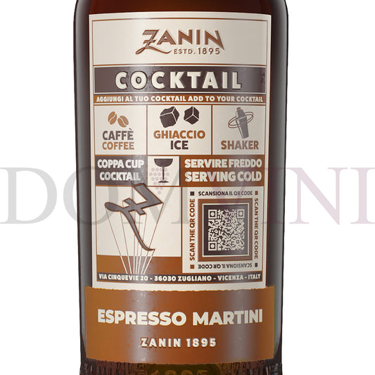 ZANIN Cocktail "Espresso Martini" 18,0% vol. 0,7 Liter