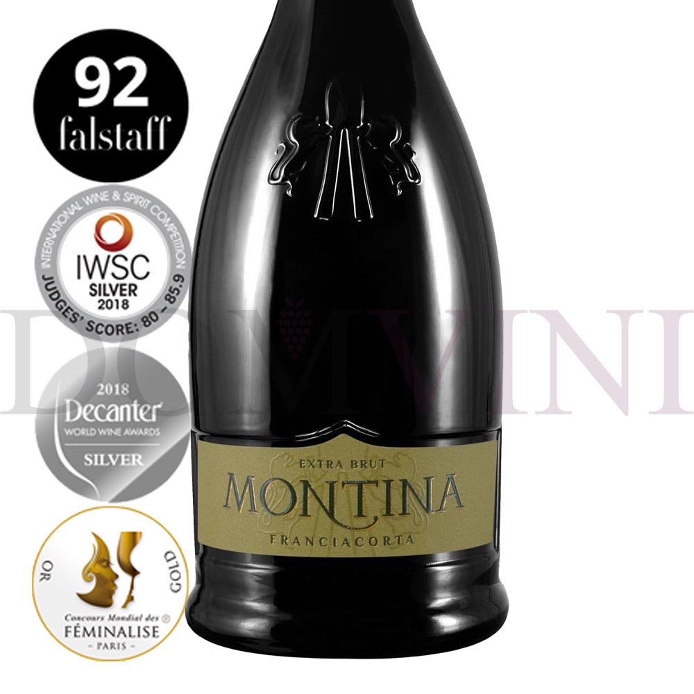 La Montina Franciacorta Extra Brut DOCG - 6er Schaumwein-Paket