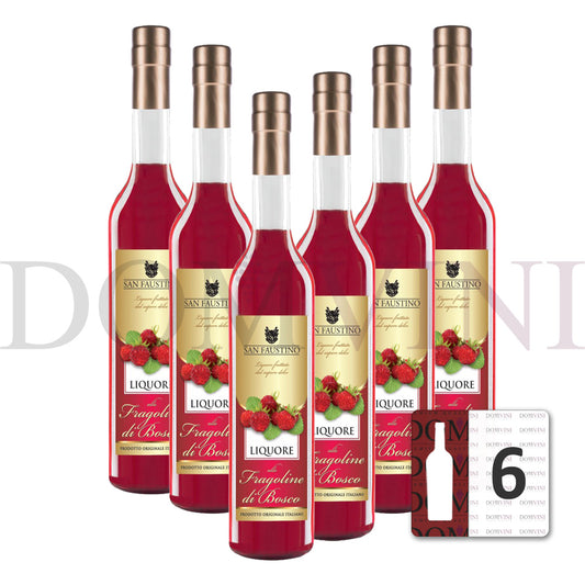 Zanin "San Faustino" Liqoure di Fraglolino di Bosco 25,0% vol. 0,5 Liter 6er Paket