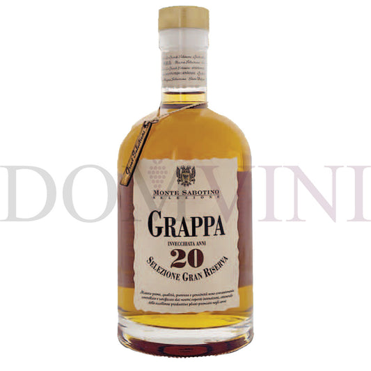 Grappa Selezione Gran Riserva 20 Jahre inkl. Geschenkbox - "Monte Sabotino" Distilleria Zanin 40% vol. 0,7 Liter