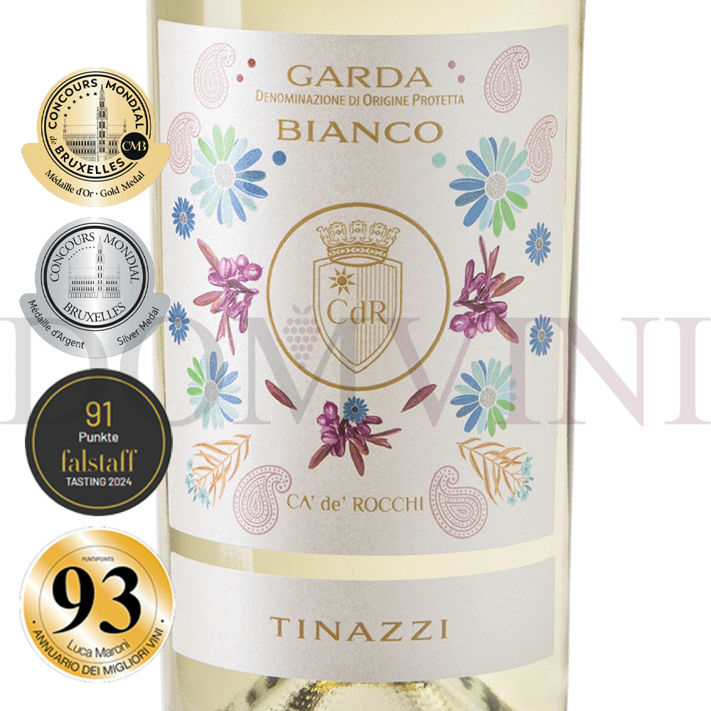 Ca' de' Rocchi "Garda Bianco" DOP 2024, TINAZZI - 3er Weinpaket