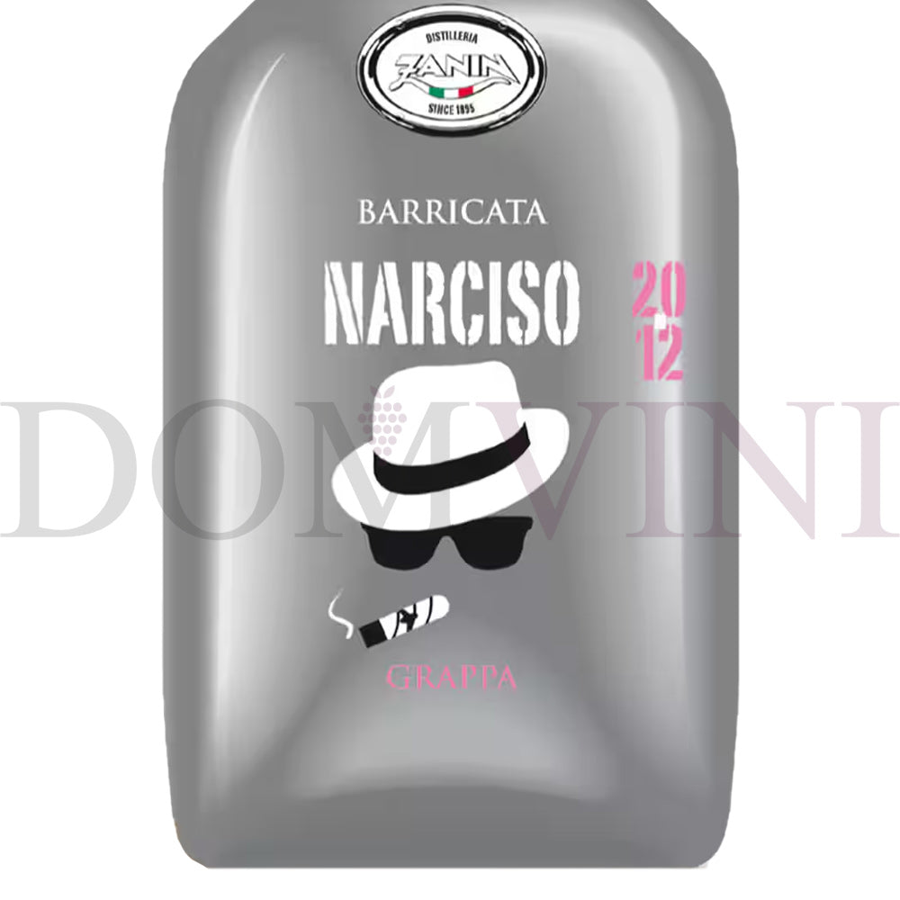 Zanin "Narciso" Grappa Barricata 40% vol. 50ml