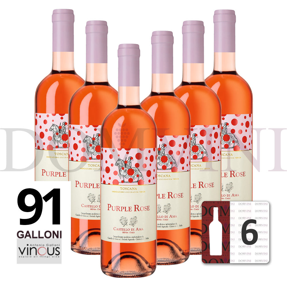 Castello di Ama Purple Rose Toscana IGT 2024 - 6er Weinpaket