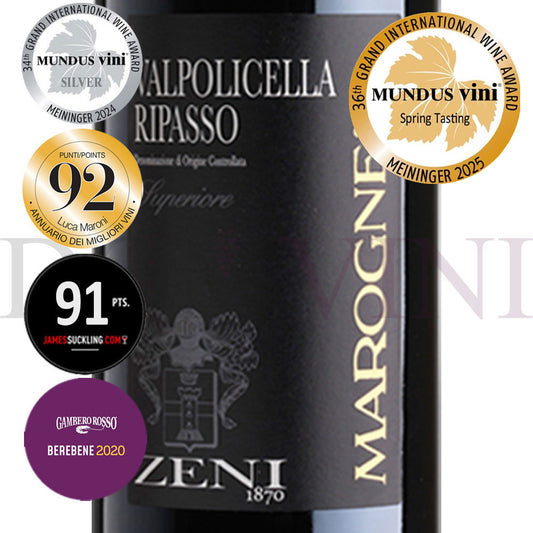 ZENI Valpolicella Classico Superiore "Ripasso" Marogne DOC 2022 - 24er Weinpaket