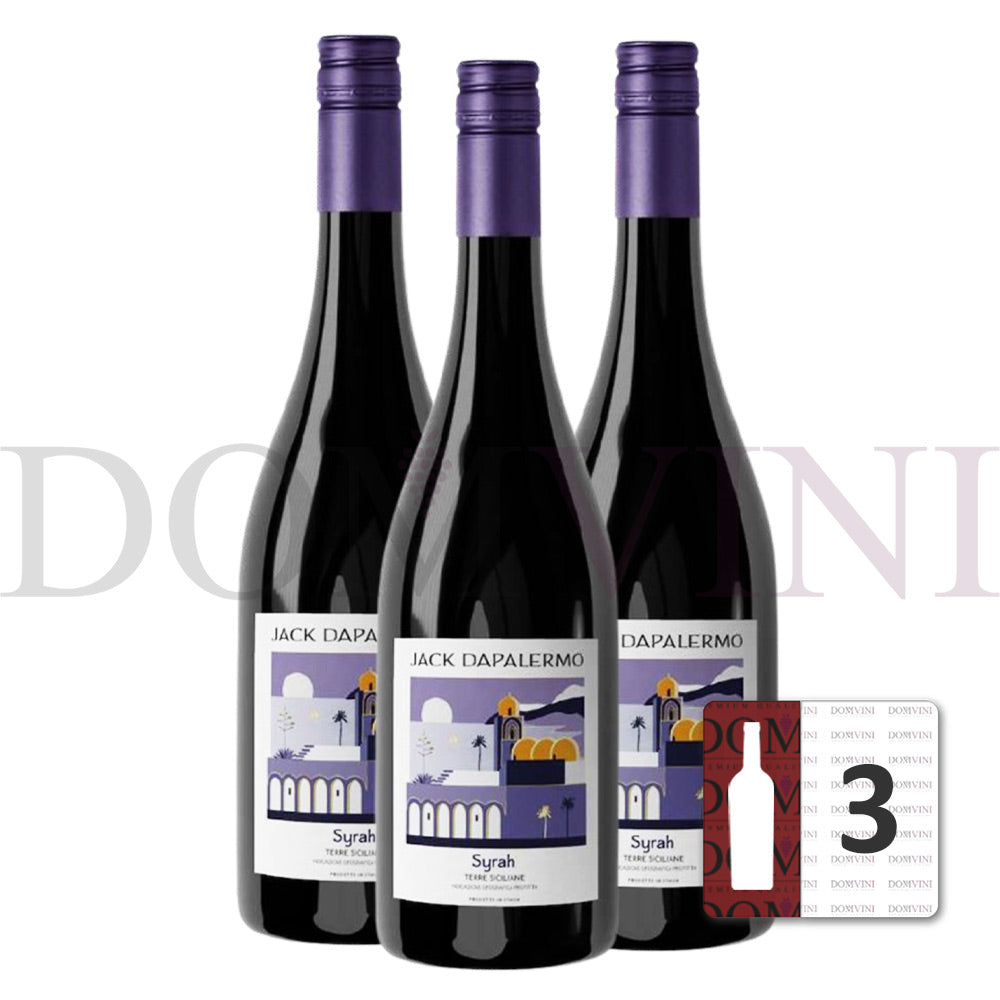 JACK DAPALERMO "Syrah" Terre Sicilia IGP 2024 - OCCIDUO - 3er Weinpaket