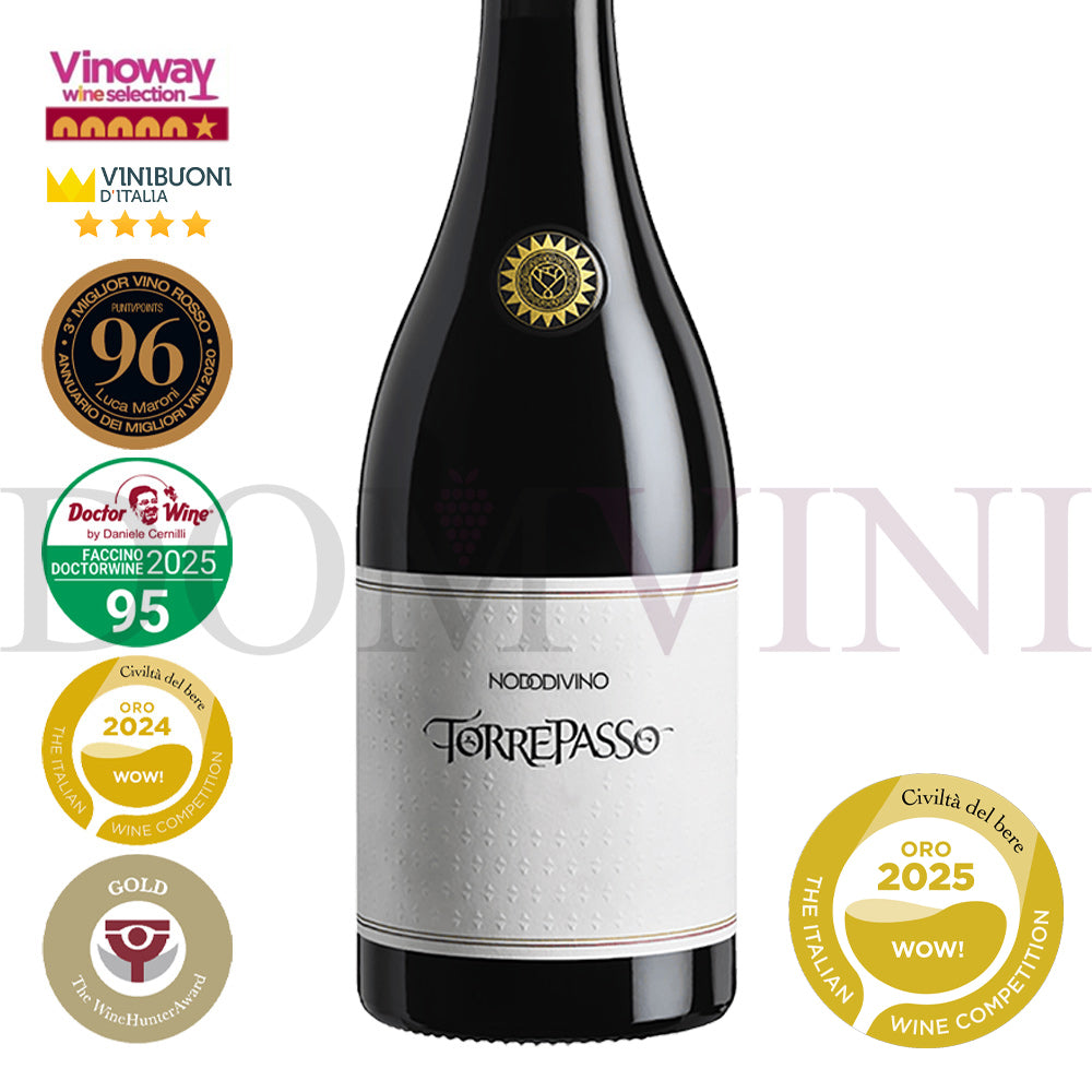 "TORREPASSO" Montepulciano d'Abruzzo DOC Riserva Teate 2019 | NODODIVINO (3er Weinpaket)