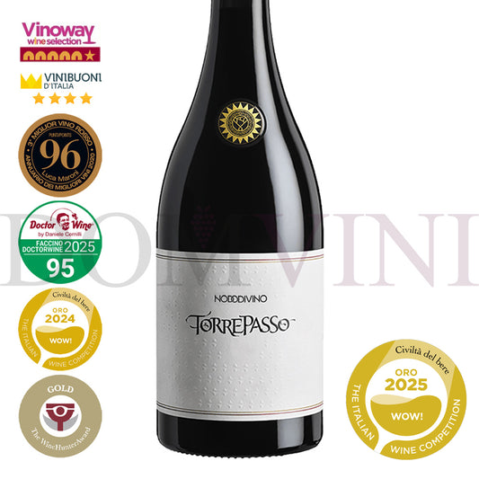 "TORREPASSO" Montepulciano d'Abruzzo DOC Riserva Teate 2019 | NODODIVINO (12er Weinpaket)