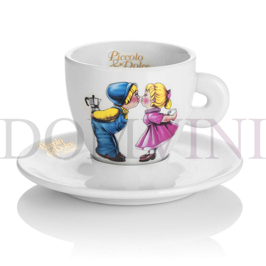 Lucaffe "Piccolo & Dolce" Premium Dickwandige Keramik Cappuccinotasse