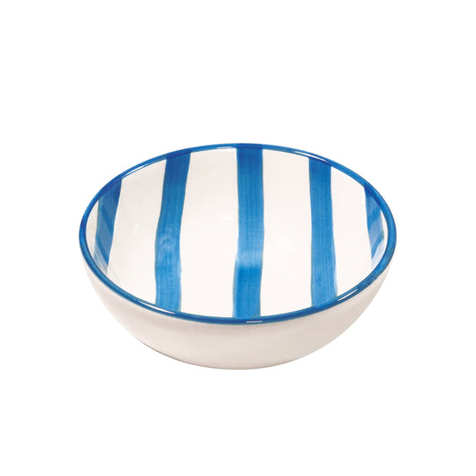 "Lido Righe" Schüssel 13cm handgefertigt (Design Federico de Majo) (6er-Set)