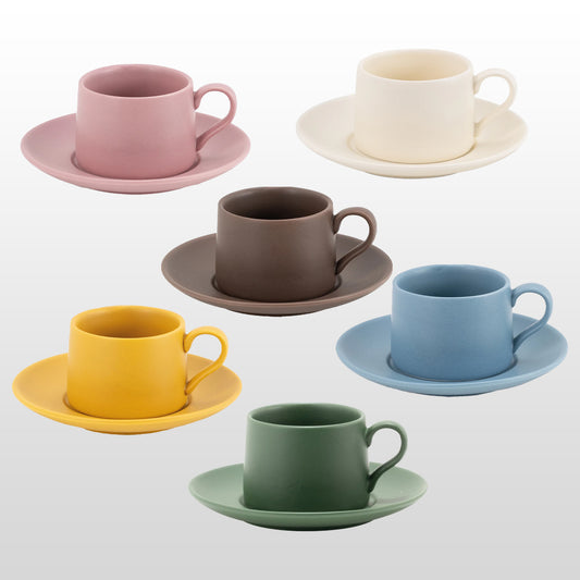 Levante "Espressotasse" 8cl - zafferano  (2er-Set)