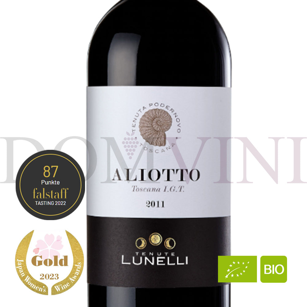 Aliotto Toscana IGT Rosso 2019 Bio - Tenuta Podernovo, Lunelli - 3er Weinpaket
