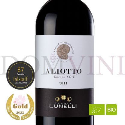 Aliotto Toscana IGT Rosso 2019 Bio - Tenuta Podernovo, Lunelli - 3er Weinpaket