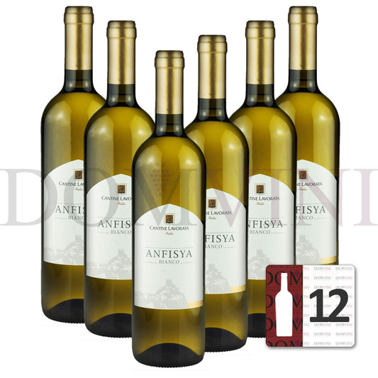 Anfisya IGT Calabria Bianco 2022, Cantine Lavorata - 12er Weinpaket
