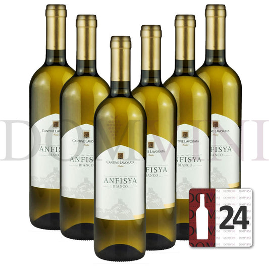 Anfisya IGT Calabria Bianco 2022, Cantine Lavorata - 24er Weinpaket