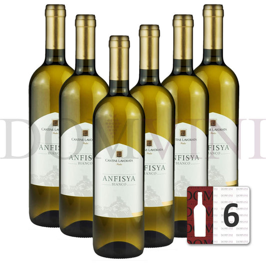 Anfisya IGT Calabria Bianco 2022, Cantine Lavorata - 6er Weinpaket