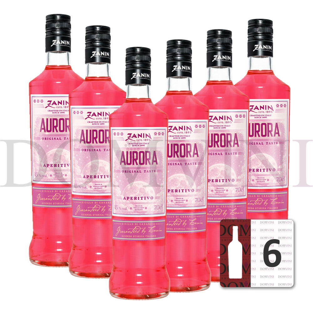 Aurora Original Taste 0,7l, 15% vol., ZANIN ESTD. 1895 - 6er Pack